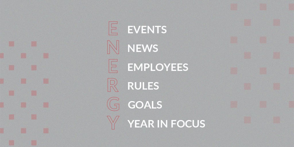 IndustryWeapon's tweet photo. Employees who start their day with clarity around an organization’s focus are energized &amp; ready to begin their day. The ENERGY framework breaks down messaging into simple bite-sized chunks. Content is easy to read, retain, &amp; staff can access the information at their convenience. https://t.co/chIfSitPET