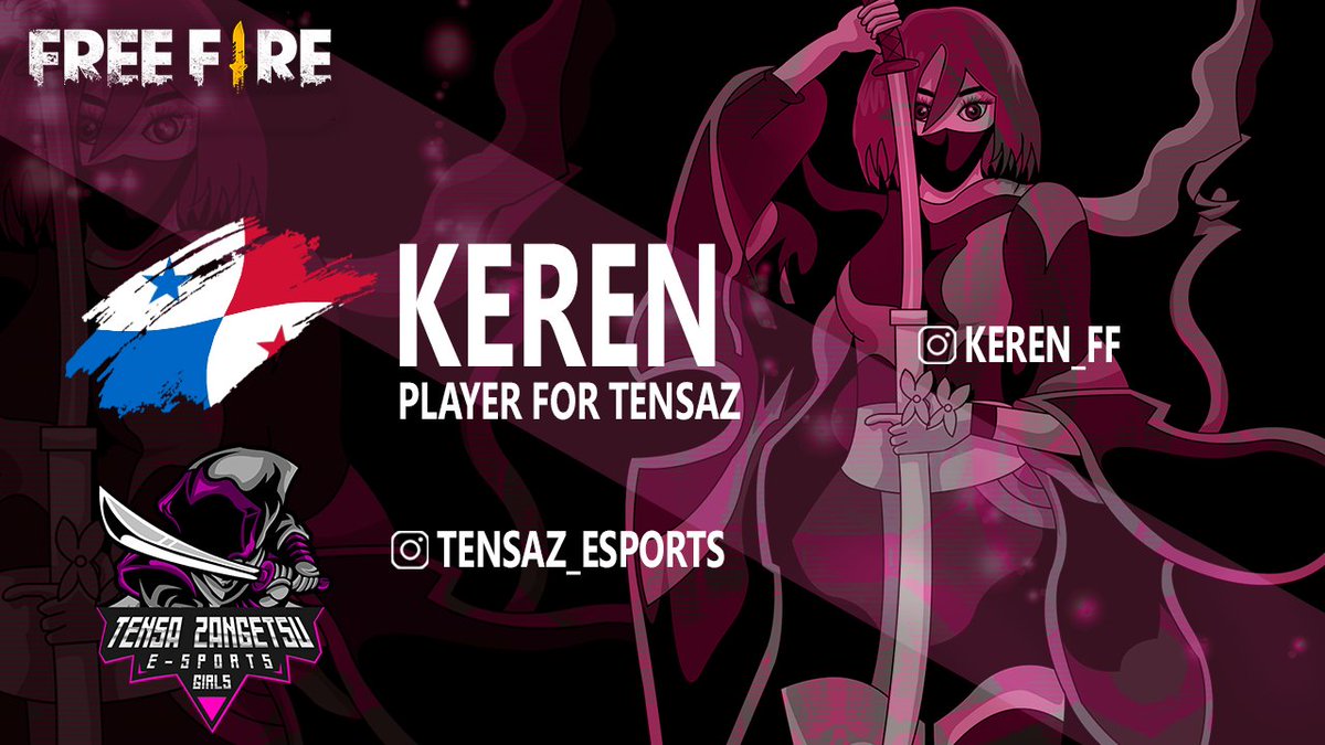 TensaZ_eSports's tweet photo. Les presentamos oficialmente a nuestras ninjas de #TensaZangetsu, la ninjas que darán todo por #FeelTheSword.
#freefireindo #freefiregarena #freefire #freefirenews #freefirehack #freefirelucu #frefire #freefire #free #garenafreefire #freefirememe #freefirestudio #freefiresquad https://t.co/i5ySp4kQuz