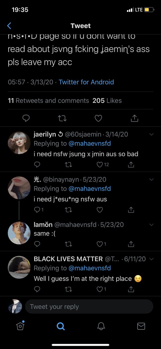 moots beware of @/mahaevnsfd she is a grown adult !!!!!!!! sexualizing members of dream (especially js & chnle)