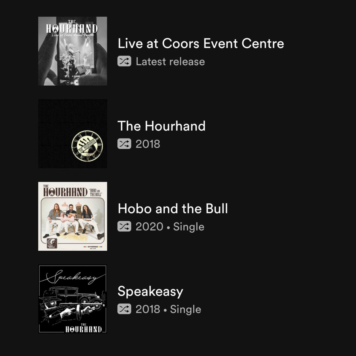 Check out the re-imagined art for our 2018 single "Speakeasy"! Check out all of our releases to date on all streaming services!