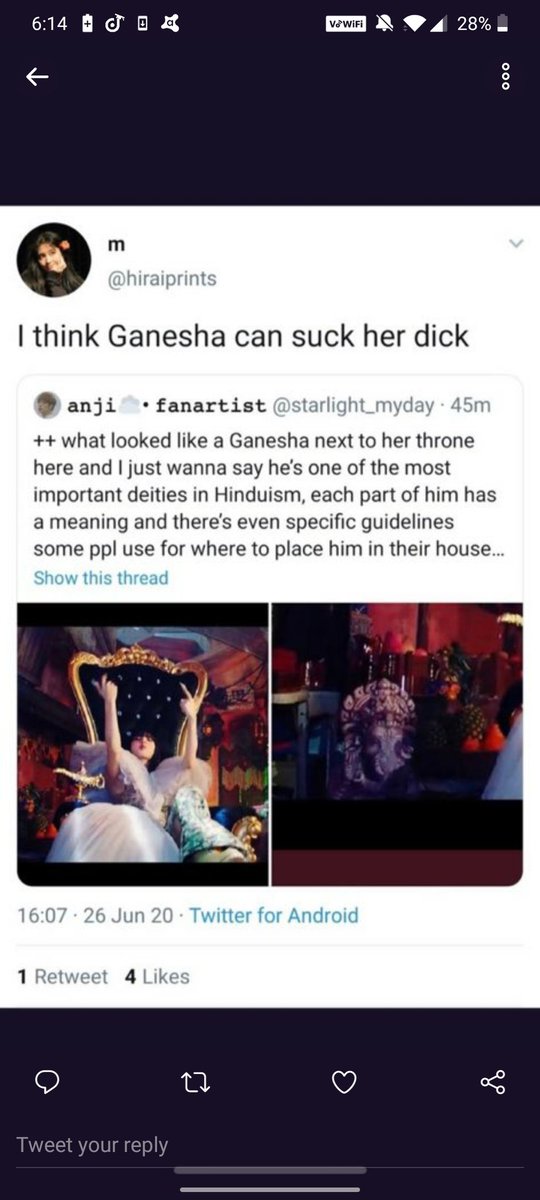 And burning the Quran in Islam Kpop is known to be a positive fanbase and then them doing things like this certainly hurts hindus worldwide