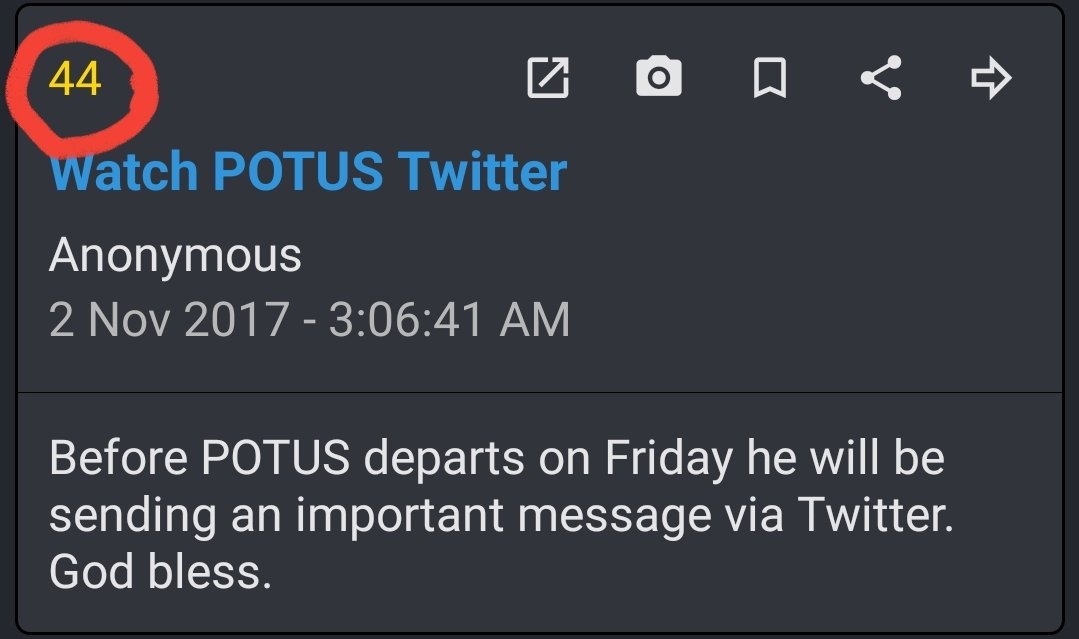 peaceknuckles's tweet photo. :44 comms?
3 year delta.
Coincidence? 🐸🍿
#Q #Qanon #Qcomms #QDecode #QAutist #wwg1wga #savethechildren #qmap #QArmy https://t.co/uCf4HlQW8c