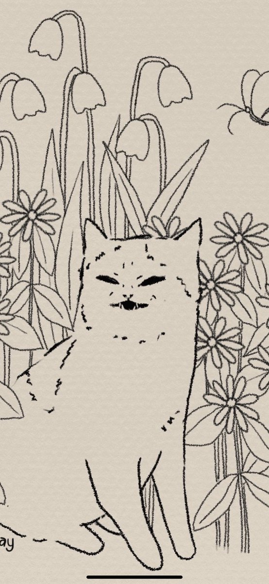 @popcorncheek Hi Miss Yela! 

I'm titsay and I draw cats, dogs, bees, frogs, plants and sometimes humans.

Two of my closest friends (irl and here on twt) @oshiuu and @cosmicvagabondd need more recognition! 