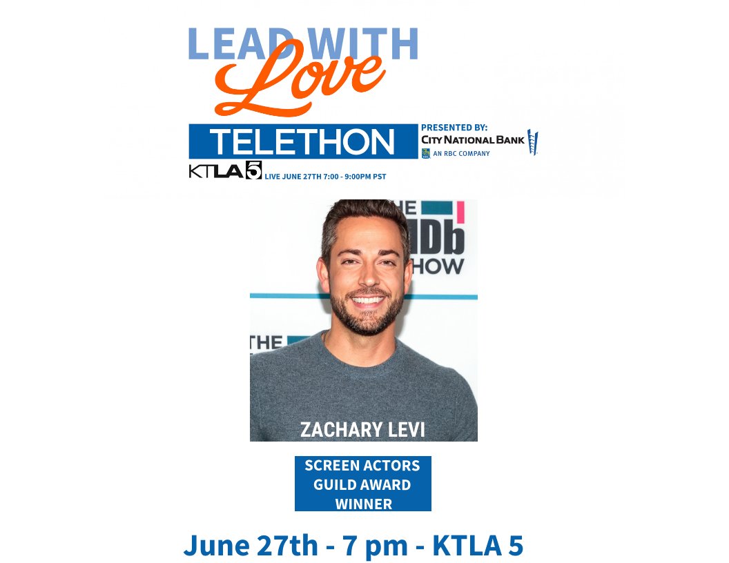ProjAngelFood's tweet photo. @ZacharyLevi received critical acclaim for starring in the TV series โChuckย โ Levi starred as Billy Batson known as Captain Marvel in Warner Bros. Picturesโ comedyโ Shazam!ย
#leadwithlove #projangelfood #foodislove #foodismedicine #generosityfeeds #KTLA https://t.co/blzz0kClF0