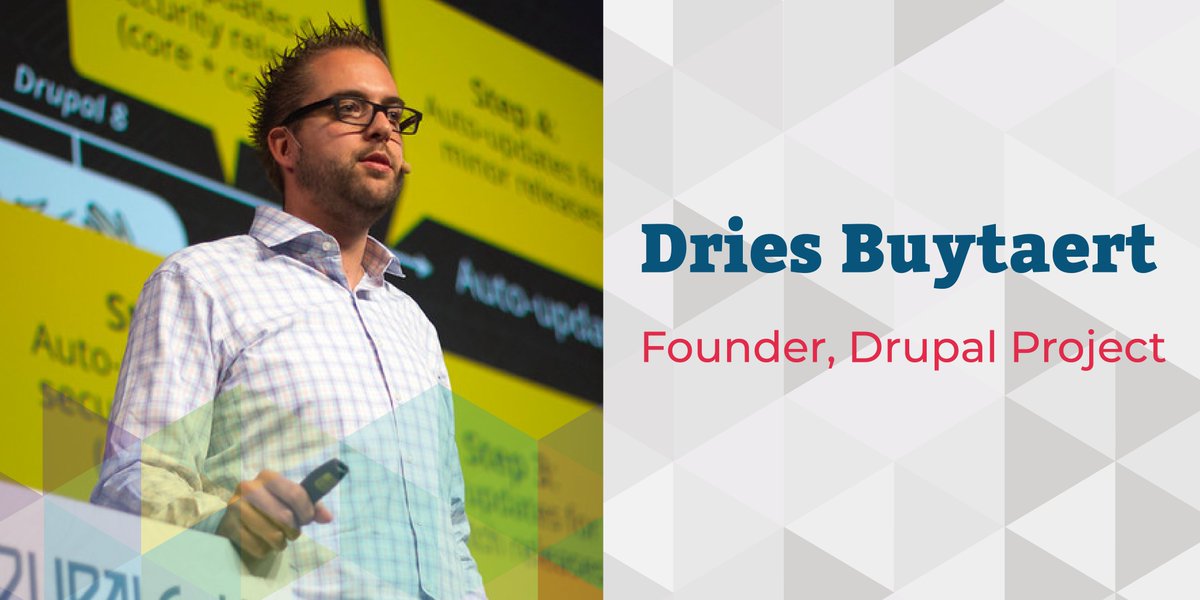drupalcon's tweet image. Watch the State of #Drupal talk —known as the #DriesNote — Tuesday July 14 at #DrupalConGlobal from Drupal Project Founder Dries Buytaert #Drupal9 #OpenSource #DrupalCon  ow.ly/MBFg50AjkST