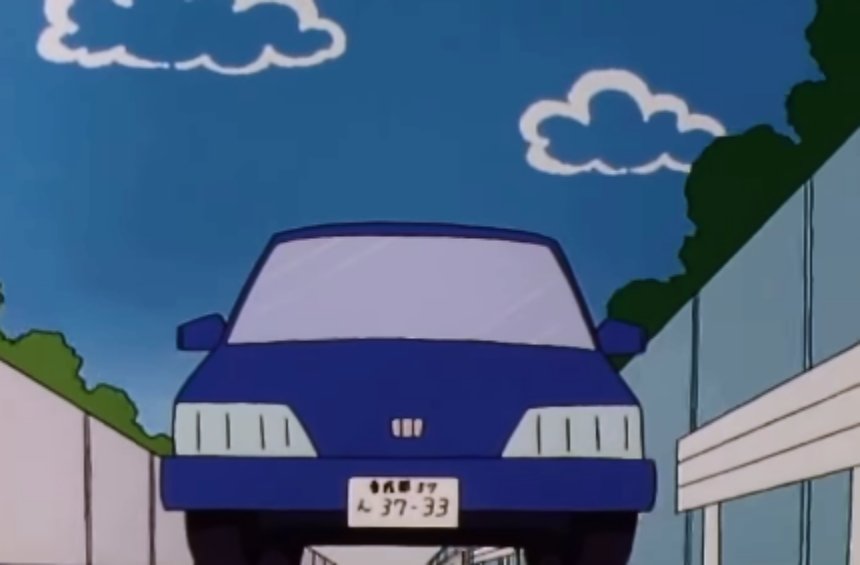 カーマニアmon 2代目野原家の愛車はプリメーラで 初代野原家の愛車はロゴですよね ぜっっったいそうだあ クレヨンしんちゃん