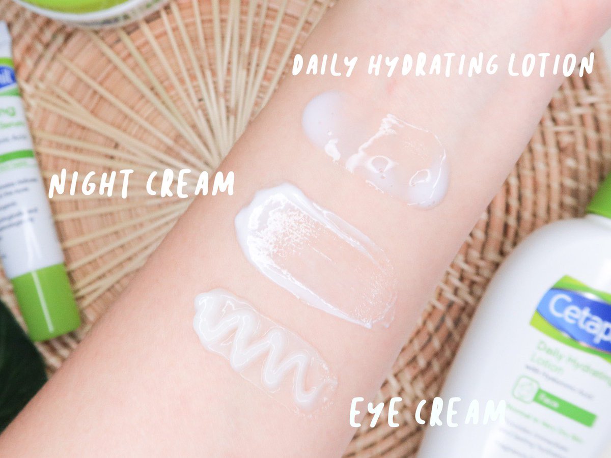aaoyyaoyy's tweet photo. ใครอยากได้ครีมเพิ่มความชุ่นชื้นดีๆ ขอแนะนำ Cetaphil เลยยย โฟมล้างหน้าว่าดีแล้ว ตัวอื่นก็เวิร์คมาก นี่ใช้มาสักพักแล้วชอบมากๆทั้ง night cream, daily lotion, eye cream  ใครผิวแห้งมากแนะนำ Night cream เนื้อเค้าจะข้นๆ ส่วนใครผิวธรรมดา-ผสม Lotion คือดีเลย 🤍 (1) #ใช้ดีบอกต่อ https://t.co/MtkHSVxtE5