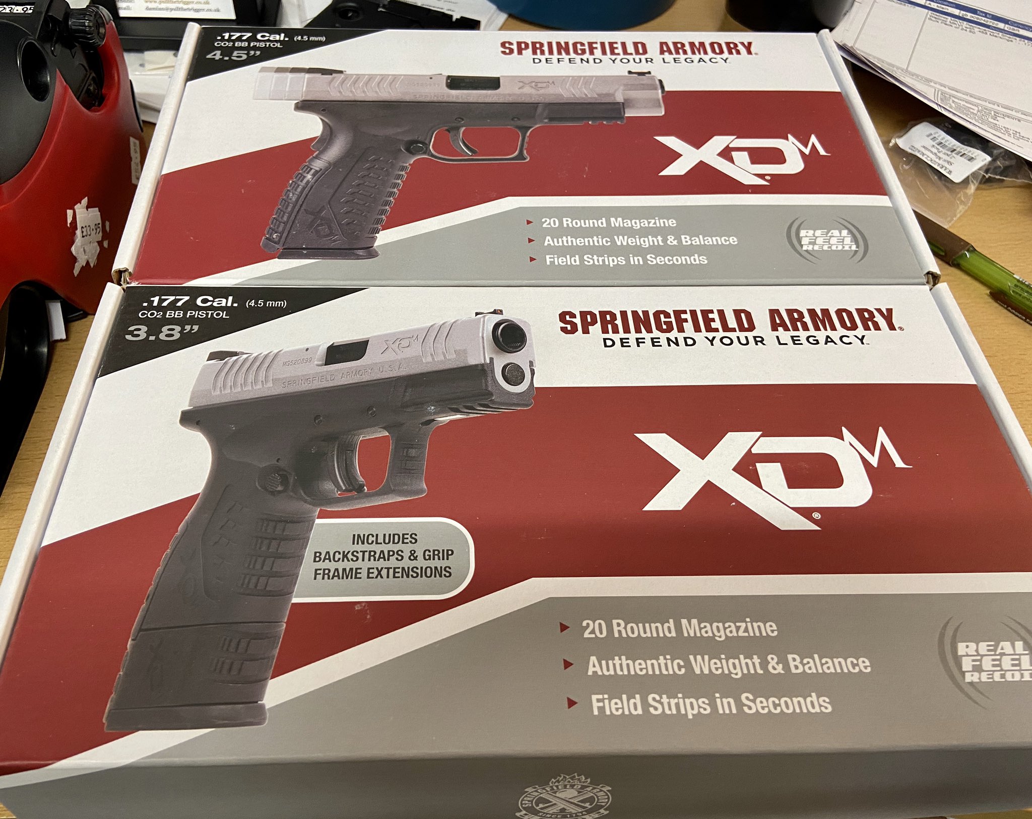 Springfield Armory 6mm CO2 blowback airsoft rifle