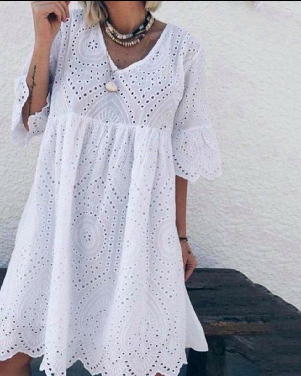 lounjstore's tweet photo. ☆ZANZEA WHITE SHORT COTTON DRESS☆
Visit our website for this beautiful dress at https://t.co/xBI654cMTT 
#whitedressproject 
#whiteshortdresses 
#whitecottondresses #whitlacedress
#whitsumnerdress
#whitecottondress
#whitedressstyles https://t.co/01MPzLEGFV