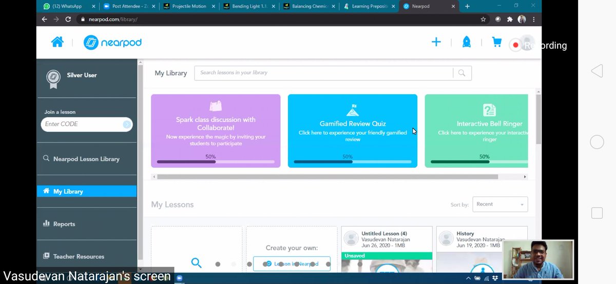Super teacher worshop enlightened with various tools,resources and platforms.PHET#Nearpod#Desmos Absolutely amazing session n worth attending.
<a href="/Kapoor_Divya_/">Divya Kapoor</a> 
<a href="/pragyanschool/">Pragyan School, Greater Noida</a> 
<a href="/SapruShalini/">shalini sapru</a>
<a href="/neelamGosain3/">neelam Gosain</a> 
<a href="/ShrutiU69161111/">Shruti Upadhyay</a>