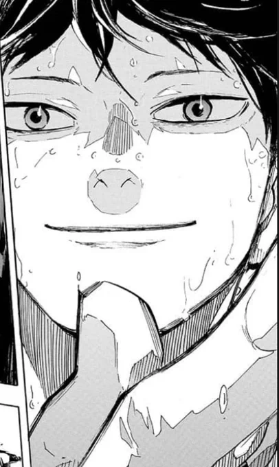 this is just my opinion but THIS MATCH. MSBY VS. ADLERS COULD BE KAGEYAMA'S FAVORITE LIKE JUST LOOK AT HIM HE'S HAVING A TIME OF HIS LIFE PLAYING (yes he may be like that all the time... BUT I THINK THIS ONE IS DIFFERENT.) HE DOESN'T HOLDING BACK BECAUSE HE KNOWS 
