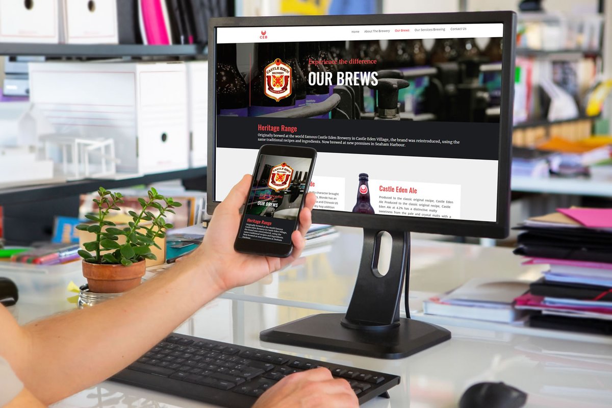 EasyStartDesig1's tweet photo. Castle Eden Brewery's website launch proves online hit!  Production has gone from zero to 60,000 in recent weeks, and the flood of orders has meant that all 12 of the team returned to work. Read more at https://t.co/QHbFVyPACo

#WebsiteDesign #DigitalAgency #MarketingDigital https://t.co/yHKS5gl1my