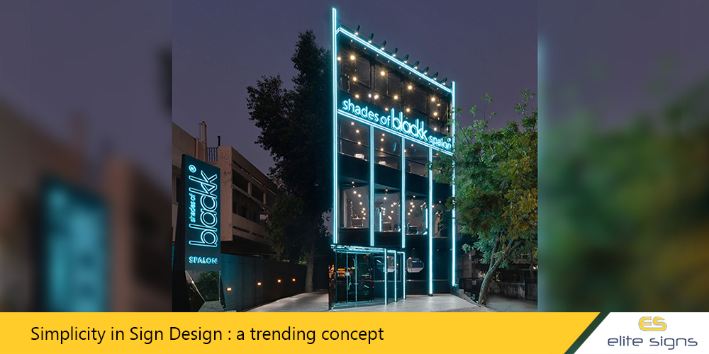 elitesignsindia's tweet photo. Simplicity in #SignDesign basically is the practice of using minimum number of elements and lesser volume of material to convey the message.  Explore more on https://t.co/IU4fbEfILS #simplicitysign #Signs #SignMaker #Signage #Ahmedabad #SimplicityDesign #SignsIdea #EliteSigns https://t.co/zvHozwPbET
