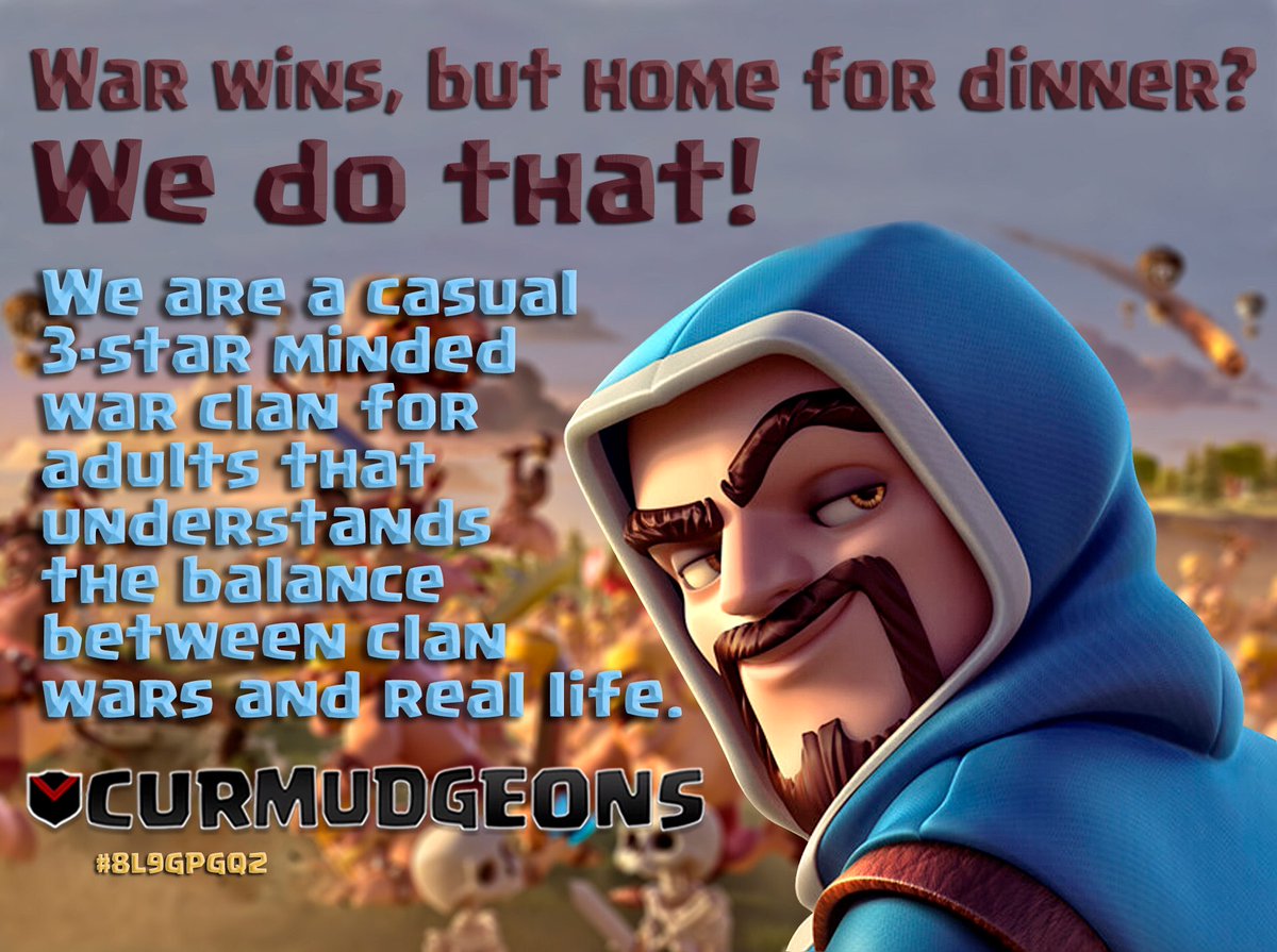 We are currently recruiting no rushed  th11-13. Apply via discord here discord.gg/nBFRPJc