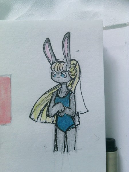 bambiraptorrr's tweet photo. This is Wendy. She's a friend of Francis.
#sketch https://t.co/H1aa1cqiQ7