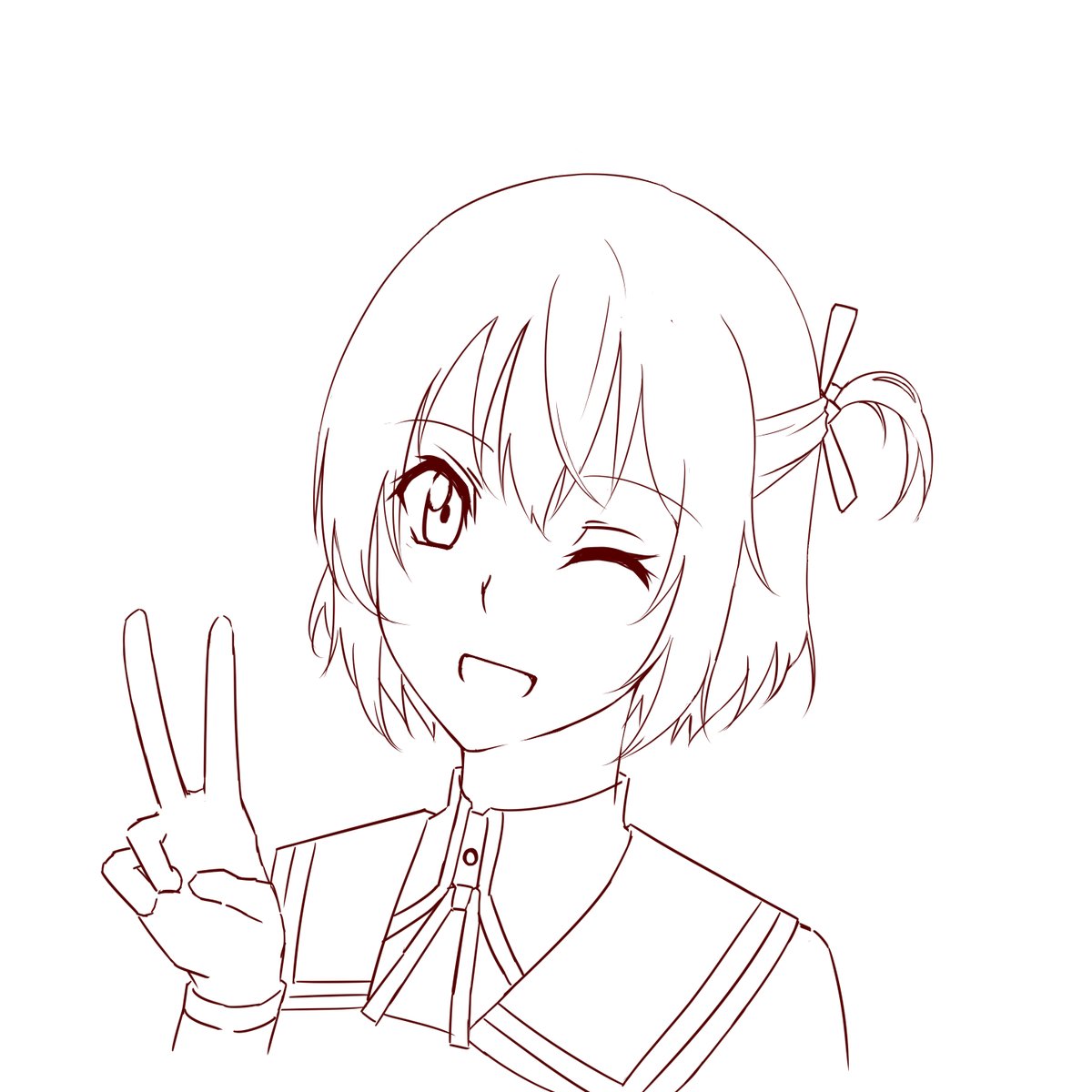 なほし 読み方はなおし 知り合いに描けって言われたからかなみん 衛藤可奈美 刀使ノ巫女 とじとも