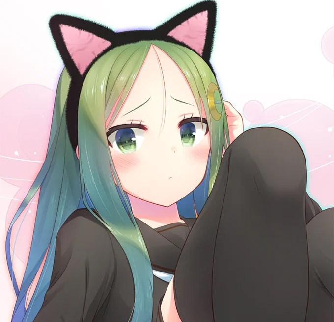 Skebでリクエスト頂いた猫耳長月ちゃんです!(トリミングしてます)ありがとうございました～??
https://t.co/r8t9AHmCMx 