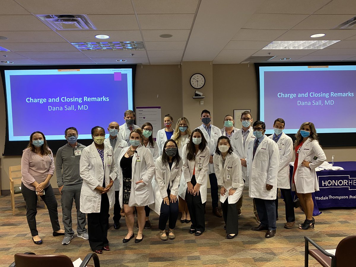 DocPhx's tweet image. Welcome to our @HonorHealth #internalmed #internclass #whitecoat ceremony