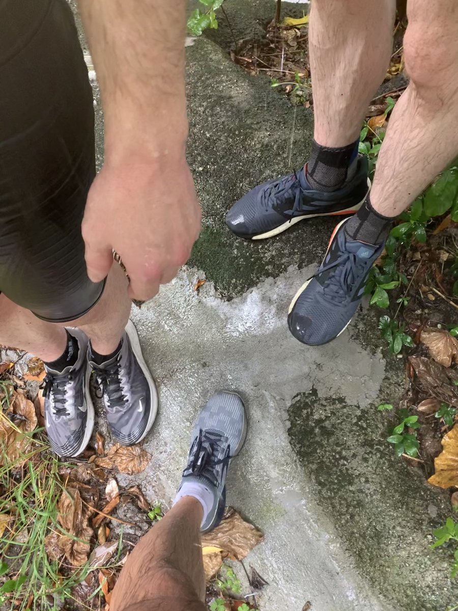 OutRunnersHK's tweet photo. Let it rain let it rain. Don’t mind the rain this morning. It was a good run!

#OutrunnersHK #LBGT #Diversity #Inclusion #RunHK #PrideRun #HappyPride #Pride2020  #HKPride #PrideHK #PrideMonth #WorldPride https://t.co/Jli0FcsIDw