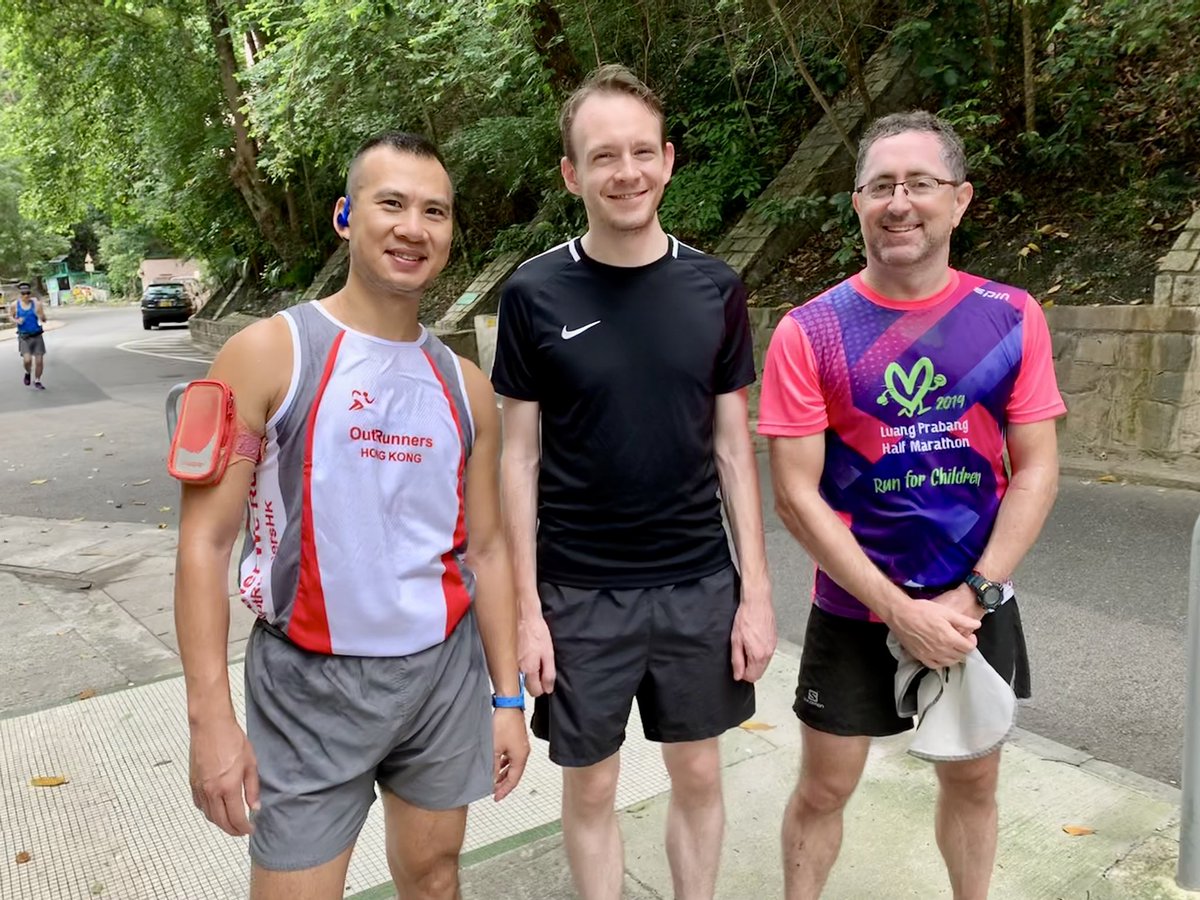 OutRunnersHK's tweet photo. Let it rain let it rain. Don’t mind the rain this morning. It was a good run!

#OutrunnersHK #LBGT #Diversity #Inclusion #RunHK #PrideRun #HappyPride #Pride2020  #HKPride #PrideHK #PrideMonth #WorldPride https://t.co/Jli0FcsIDw
