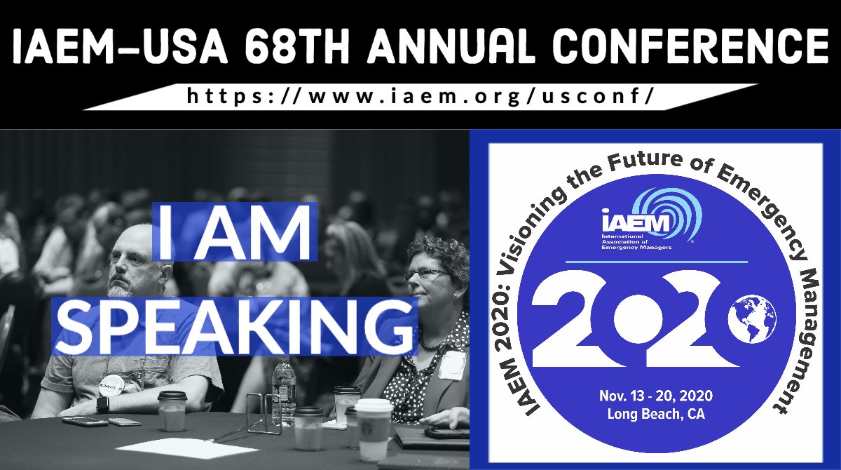 offdutyeggs's tweet photo. I am speaking at IAEM 2020! Will I see you there?
#iaem20 https://t.co/ZroYIyFn5r
