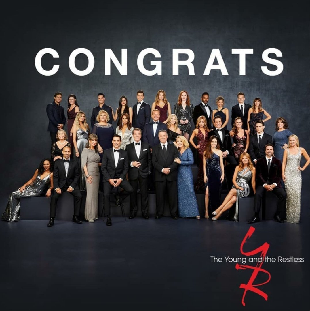 Seanjuan55's tweet photo. We won the emmy for best daytime show!!! 🔥🔥🔥 🏆  #youngandtherestless https://t.co/M3yHUDg62o