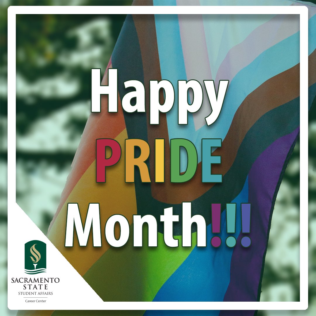 sacstatecareer's tweet image. 🏳️‍🌈The @sacstatecareer is proud to celebrate PRIDE month and support the LGBTQ+ community and the continued movement for increased visibility, liberation and access. #HornetPride #StingersUp 🐝