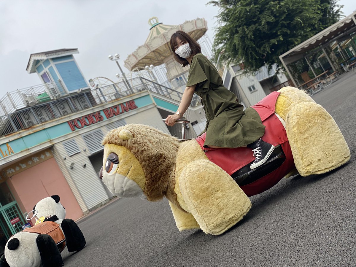 mai2my2's tweet photo. #としまえん から中継お届けしました🎤
３か月ぶりのお出掛けレポートができましたー！！ありがとうございました！
あと２か月ちょっとで閉園のとしまえん。ぴえん。
#ニッポン放送 #ラブメロ https://t.co/YSos5Yp4ms