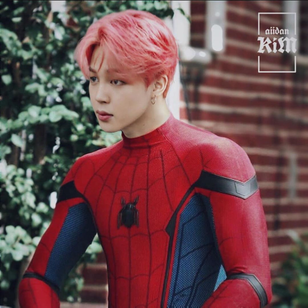 HidekiOcura's tweet photo. #스파이더맨 #박지민 
#Jimin https://t.co/gWcPYgaldu
