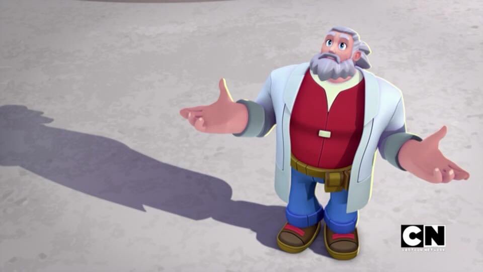 GarryChalkTalk's tweet image. #Chalk has been involved in two different iterations of #MegaMan so far: as #GutsMan (and a few others) in the 1994 cartoon, and as #DrLight in 2018’s Mega Man: #FullyCharged. @CapcomUSA_ @cartoonnetwork #nintendo #cartoon #animation #cgi #voiceactor