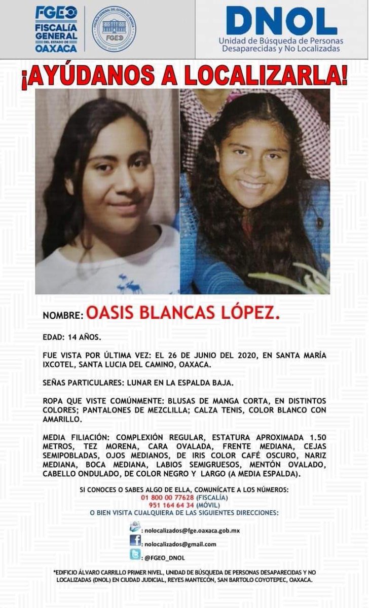 MerinoEster's tweet photo. Servicio Social gracias por compartir 
@OsMaFco @alfonsocruzoax @Gelosnivon @JCarlosMedranoM @ivanpress @MellinIvanOax @sofyvaldivia @jaqueline_oax @@AEI_Oaxaca @AECOaxaca https://t.co/j3UAoyuENz