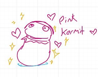 this pink kermit is so nice!!! thank you 