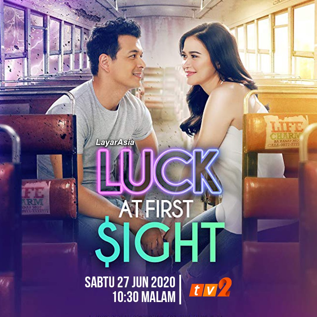 RTM_Malaysia's tweet photo. Joma gemar berjudi untuk menyelesaikan hutangnya. Dia secara tidak sengaja bertemu Diane yang memberinya ‘tuah’ apabila mereka berada dekat antara satu sama lain. Saksikan lakonan Jericho Rosales, Bela Padilla dan Jeric Raval dalam #LuckAtFirstSight pukul 10.30 malam ini di TV2. https://t.co/TZkBmF83NL