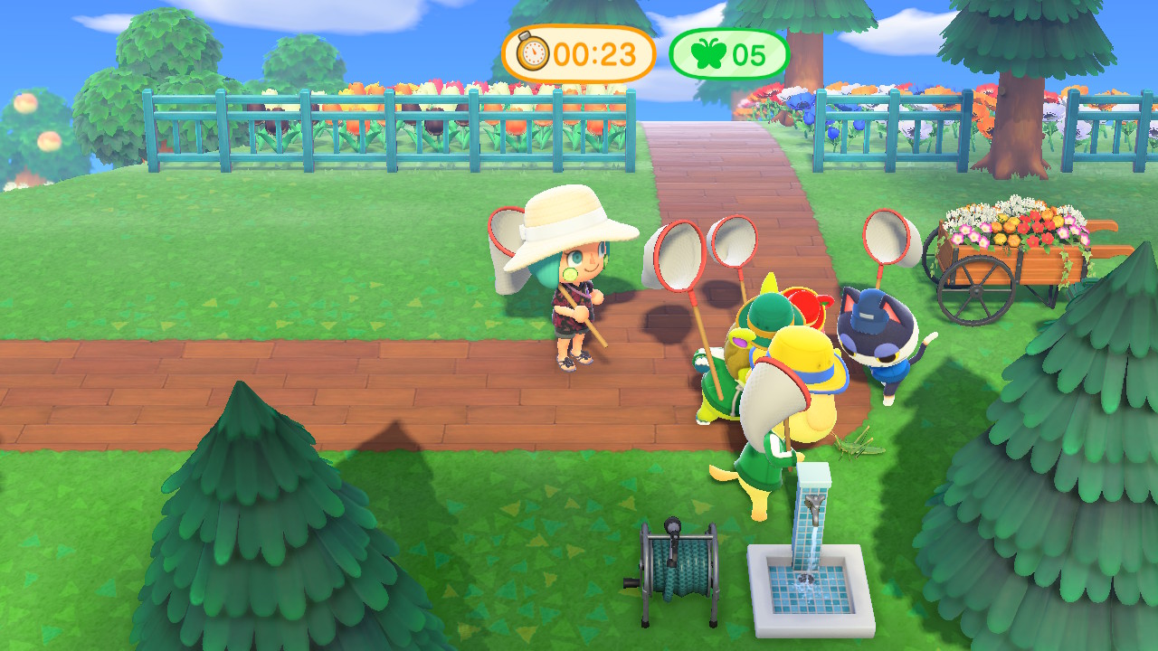 ハッピーゼリーポンチ 虫取り大会 虫の奪い合いがすごすぎる どうぶつの森 Animalcrossing T Co Pkj0exfrzb Twitter