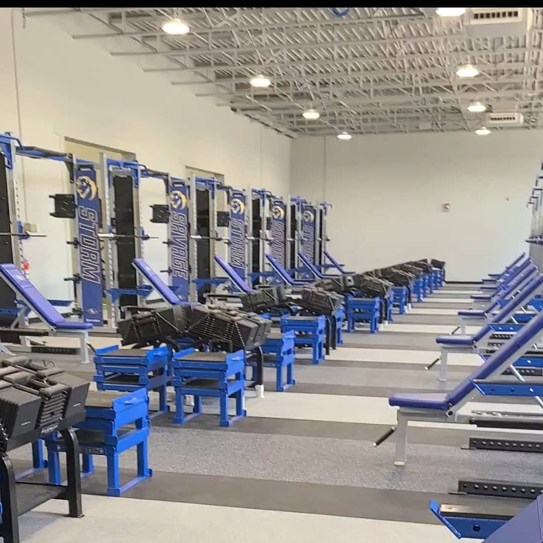 SavageStormSpo1's tweet image. New weight room pics!  #stormstrong #samsonstrong