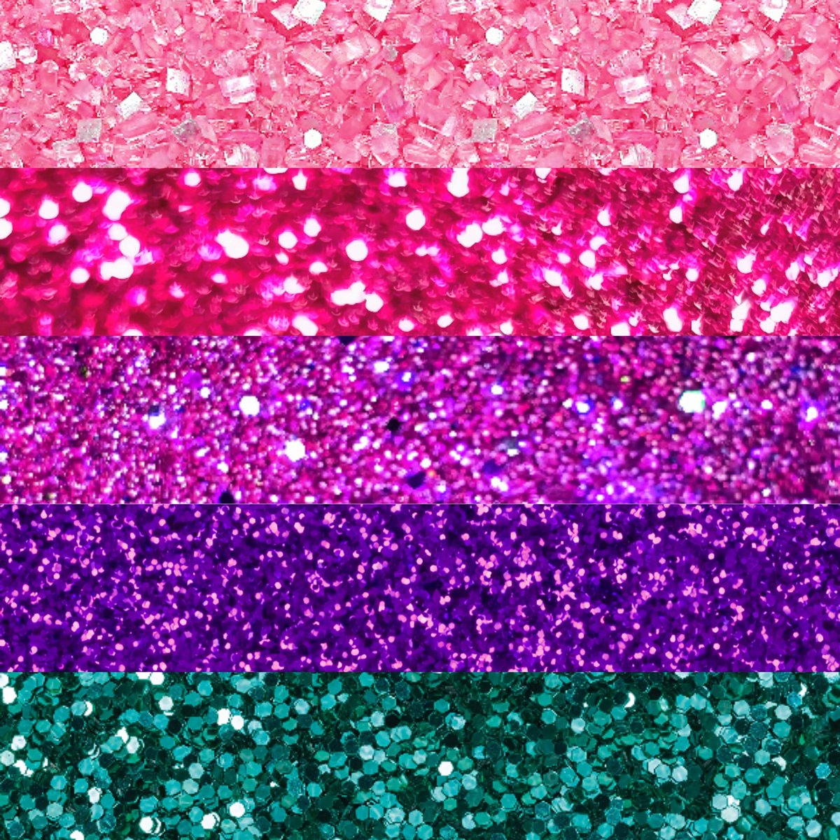 les_bi_an's tweet photo. here again to go ahead n share my glitter #mspeclesbian flags~ in order theyre #bilesbian #panlesbian #plylesbian #omnilesbian https://t.co/XBejZztcEo