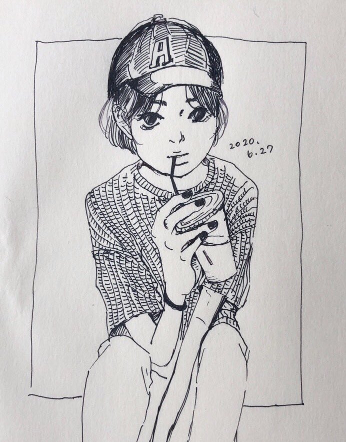昼練(スケッチ)
2020.6.27
#イラスト #ペン画 