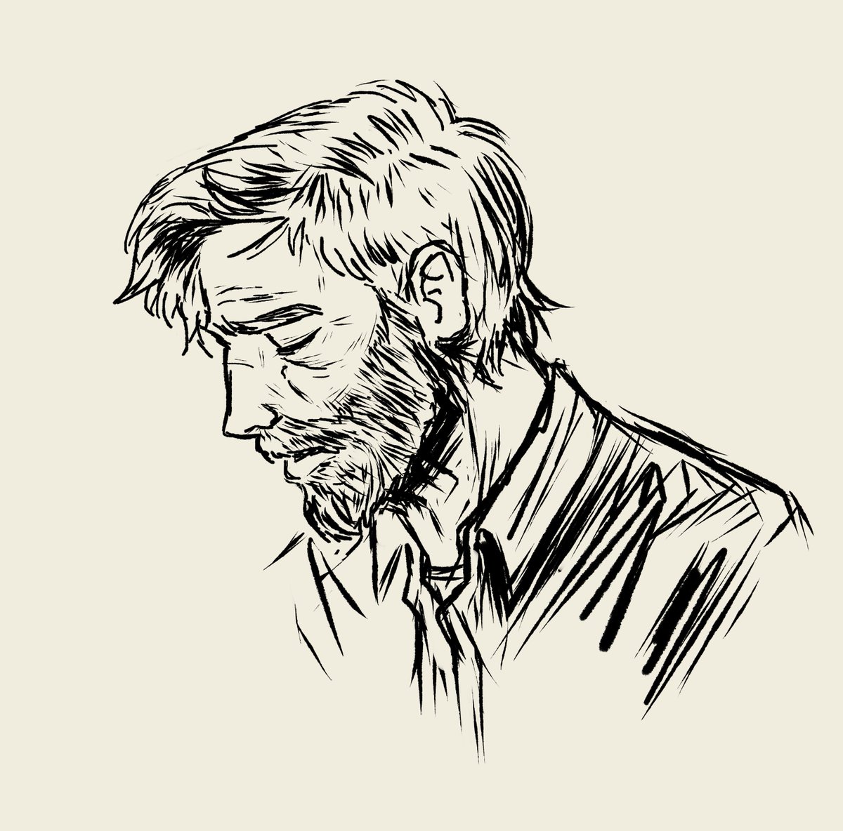 WillAlmeidaPNG's tweet photo. Tentei desenhar o Joel de cabeça e deu nisso aí https://t.co/eKWgViKUun
