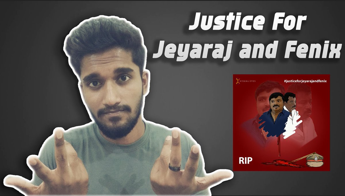 BintoSharon's tweet photo. https://t.co/1CtFF1nQDf
My tribute video for #JusticeForJeyarajAndFenix 
#RIP https://t.co/PgcdBguoCH
