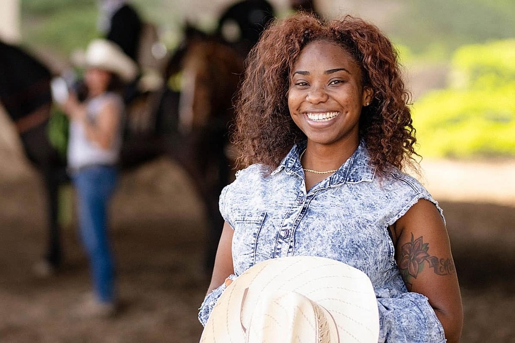 MustangMaddy_'s tweet photo. Love seeing this COWGIRL Magazine 🖤 
Kika, you’re awesome! 🌟

Be sure to check out the Compton Cowboys! I recently ordered their book, can’t wait to read it. Anyone else?! 📚 https://t.co/3A53iD02Ks https://t.co/52tPNzTPww