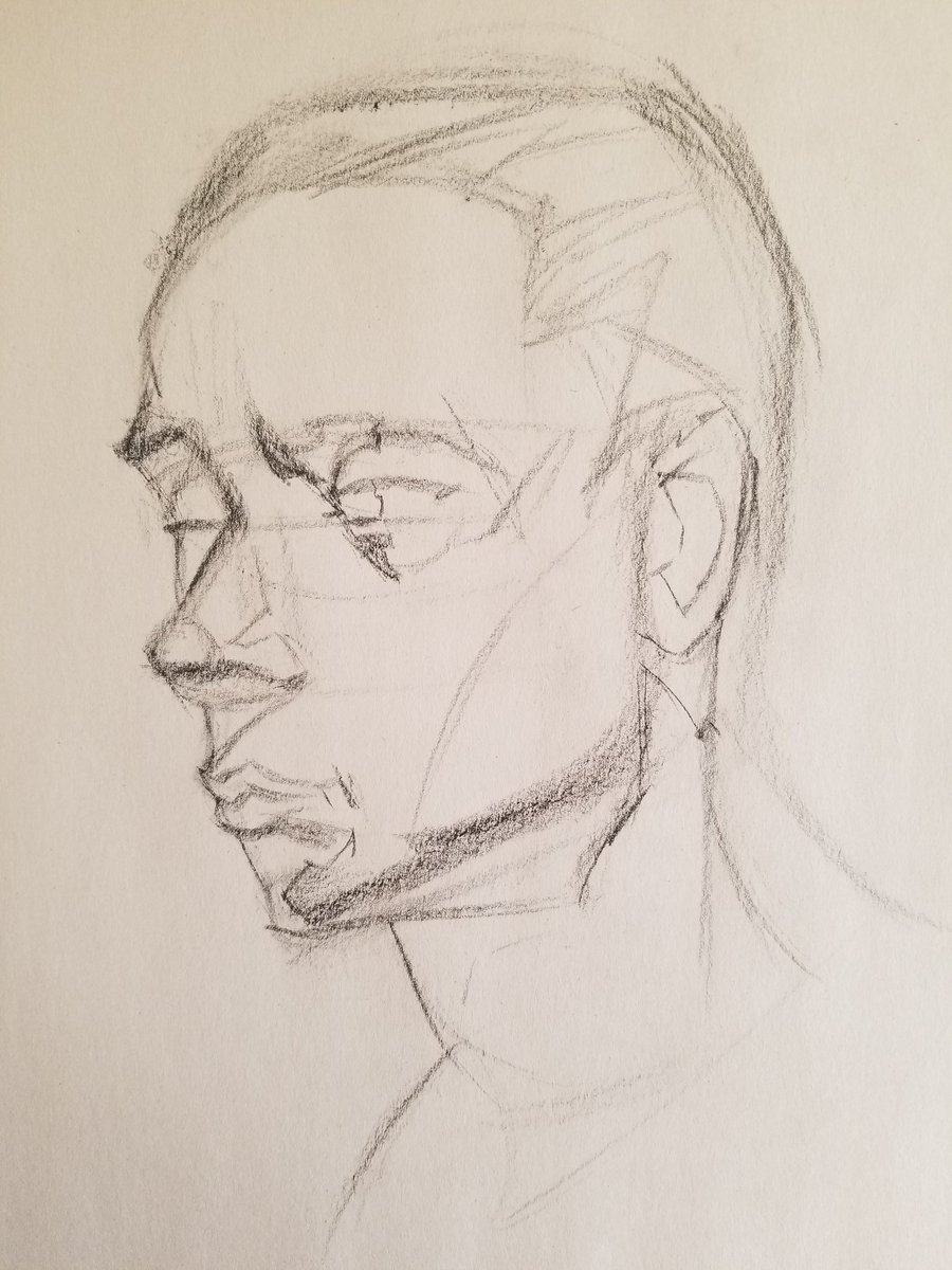 wasumyon's tweet photo. Head studies 2 https://t.co/fOIHBtJ160
