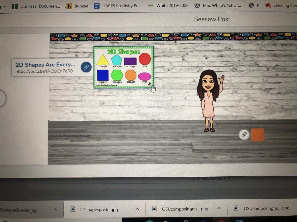 ReneeLWhite5's tweet photo. Could not be MORE EXCITED about the NEW @Seesaw updates!!!! 😆Link anything anywhere &amp; multiple videos makes interactive @Bitmoji adventures/choice boards even more user friendly for students! ❤️❤️❤️ #HAWKSsoar #Seesawchat https://t.co/mYEdoauVF1