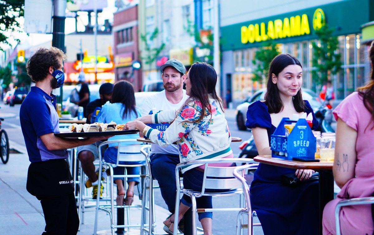 <a href="/PaupersPub/">Paupers Pub</a> <a href="/fordnation/">Doug Ford</a> <a href="/CBCToronto/">CBC Toronto</a> <a href="/m_layton/">Mike Layton</a> 
<a href="/JohnTory/">John Tory</a> <a href="/CityNews/">CityNews (Inactive)</a> <a href="/DennisFin/">Dennis Findlay</a> <a href="/nowtoronto/">Now Toronto</a> 
I hope CafeTO becomes a permanent fixture of #Toronto after #COVID19  Busy sidewalks and outdoor cafes make cities safer and more alive.