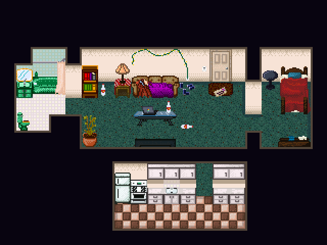 chrisewick's tweet photo. Spent a month doing nothin but pixel art, music, &amp; sound, and I'm pretty happy to present a demo of Unduhagge to the world.

For now, it's a slightly more occult Yume Nikki fangame. But I have plans for the future

https://t.co/E0DtwhICXu

#indiedev #gamedev #pixelart #yumenikki https://t.co/T5NmjQ8cDa