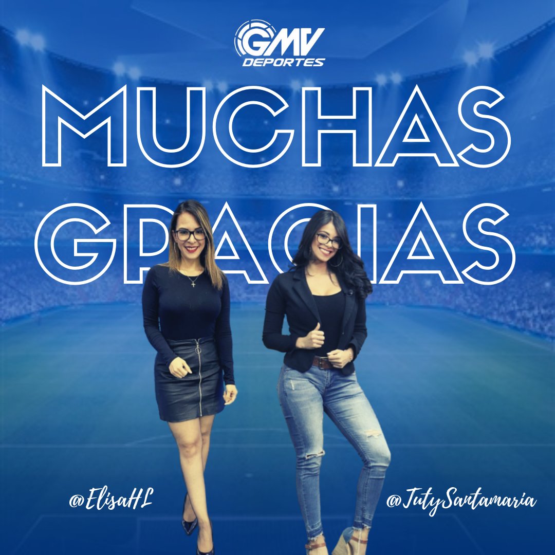 MarcadorGMV's tweet photo. ⚽ ¡MUCHAS GRACIAS! 🏆
Este día fue nuestra última emisión al aire, muchas gracias por informarse sobre lo mejor del deporte y acompañarnos cada noche durante todo este tiempo junto a @TutySantamaria y @ElisaHL 🎙🏟
💥👋 ¡Un abrazo de gol para todos! https://t.co/1ihPjiJSu2
