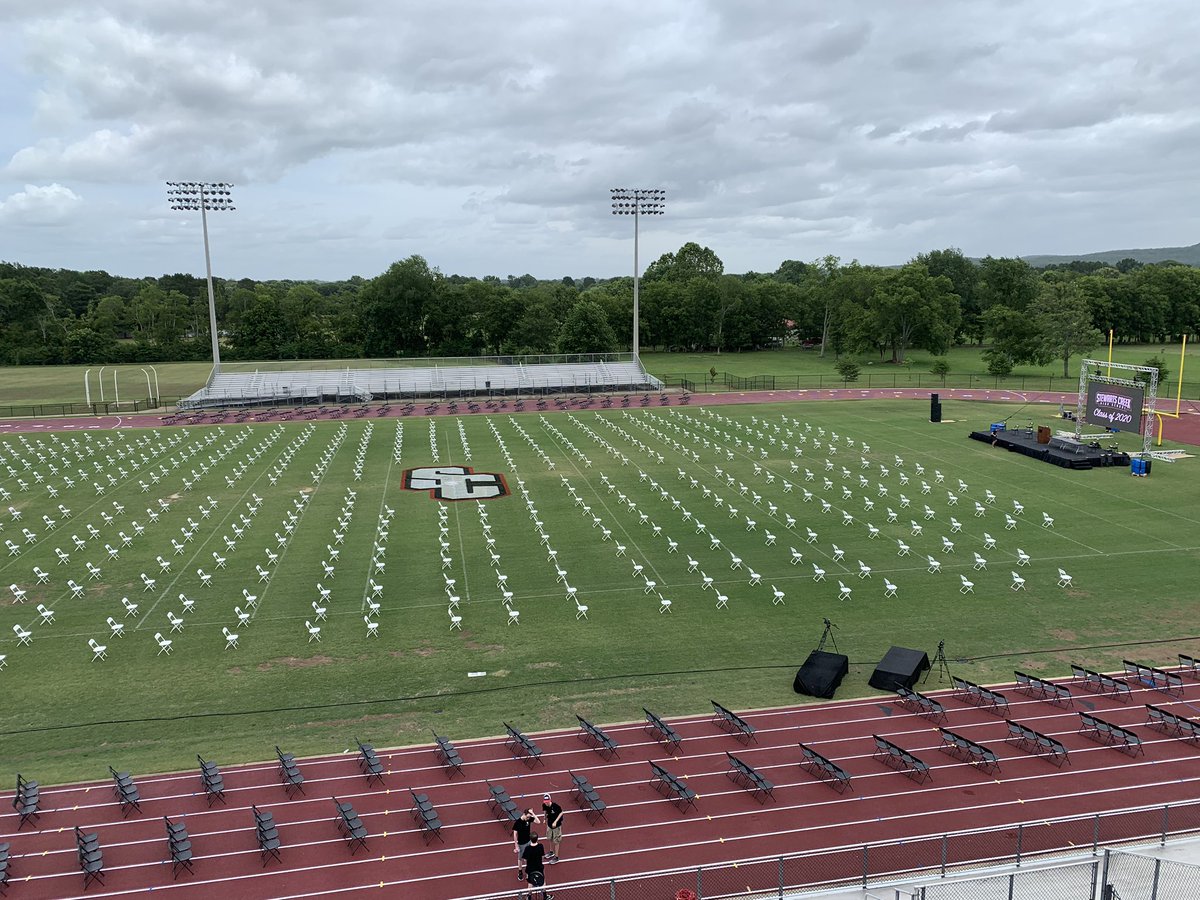 StewartsCreekTV's tweet photo. Today we celebrated the @stewartscreekhs class of 2020, @StewartsCreekTV was proud to bring live coverage for this event. We thank our friends from @APLiveAV for the LED screen. #classof2020 #videostudents #absen #lovemyjob https://t.co/6wGBhjPFNu