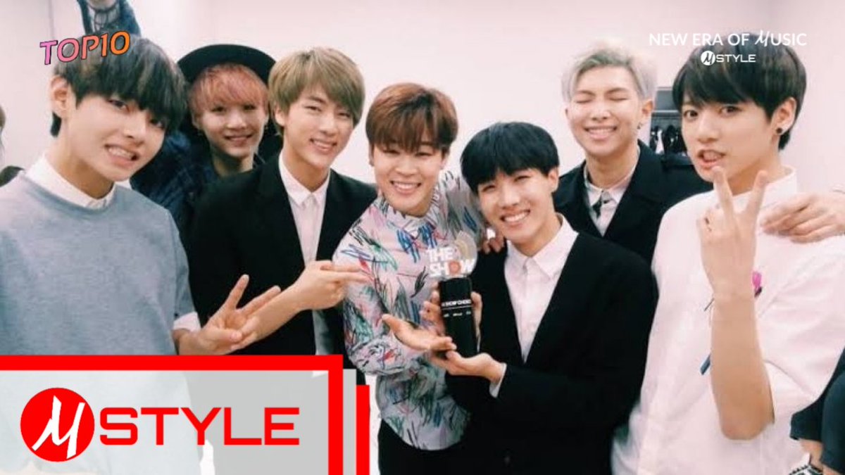 MStyleChannel's tweet photo. [TOP10] TOP10 Most Music Show Win | BTS' Songs | EP. 1

#TOP10 #BTS #KPOP #NEW_ERA_OF_MUSIC #MSTYLE

WATCH: https://t.co/cSnVtw8y06 https://t.co/Fj5NfGlrYQ