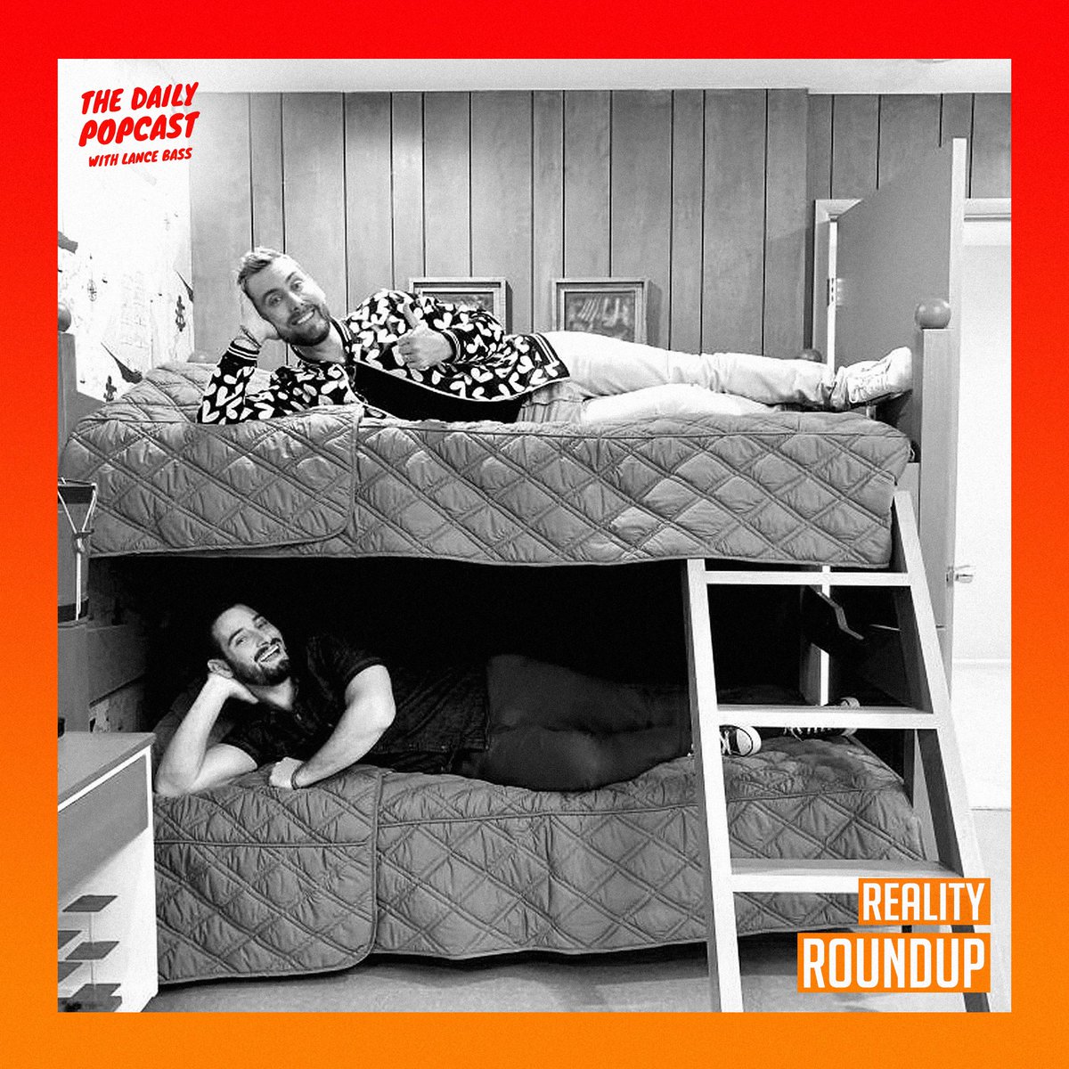 thedailypopcast's tweet photo. It’s #RealityRoundup day! Take it away, @LiseeD @MichaelTurchin and @jesskeenerr! Listen now: https://t.co/iuOS2KbGEM @LanceBass https://t.co/61dRmtno4n