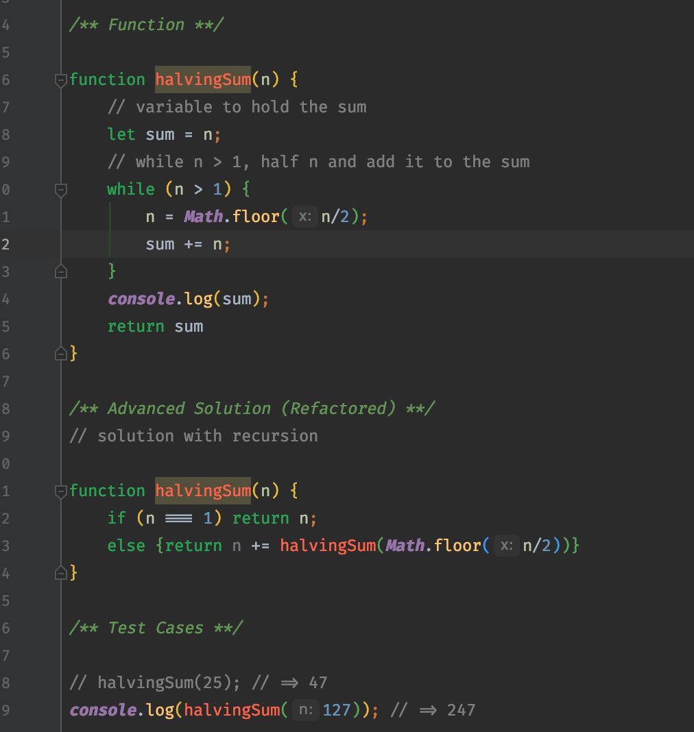 spianoDev's tweet photo. Today I used #recursion to refactor the naive solution for my students. We haven't discussed this concept yet, and I need more practice before we do! #100DaysOfCode #javascript #WomenWhoCode #greenGitHub https://t.co/FlRXryucyL