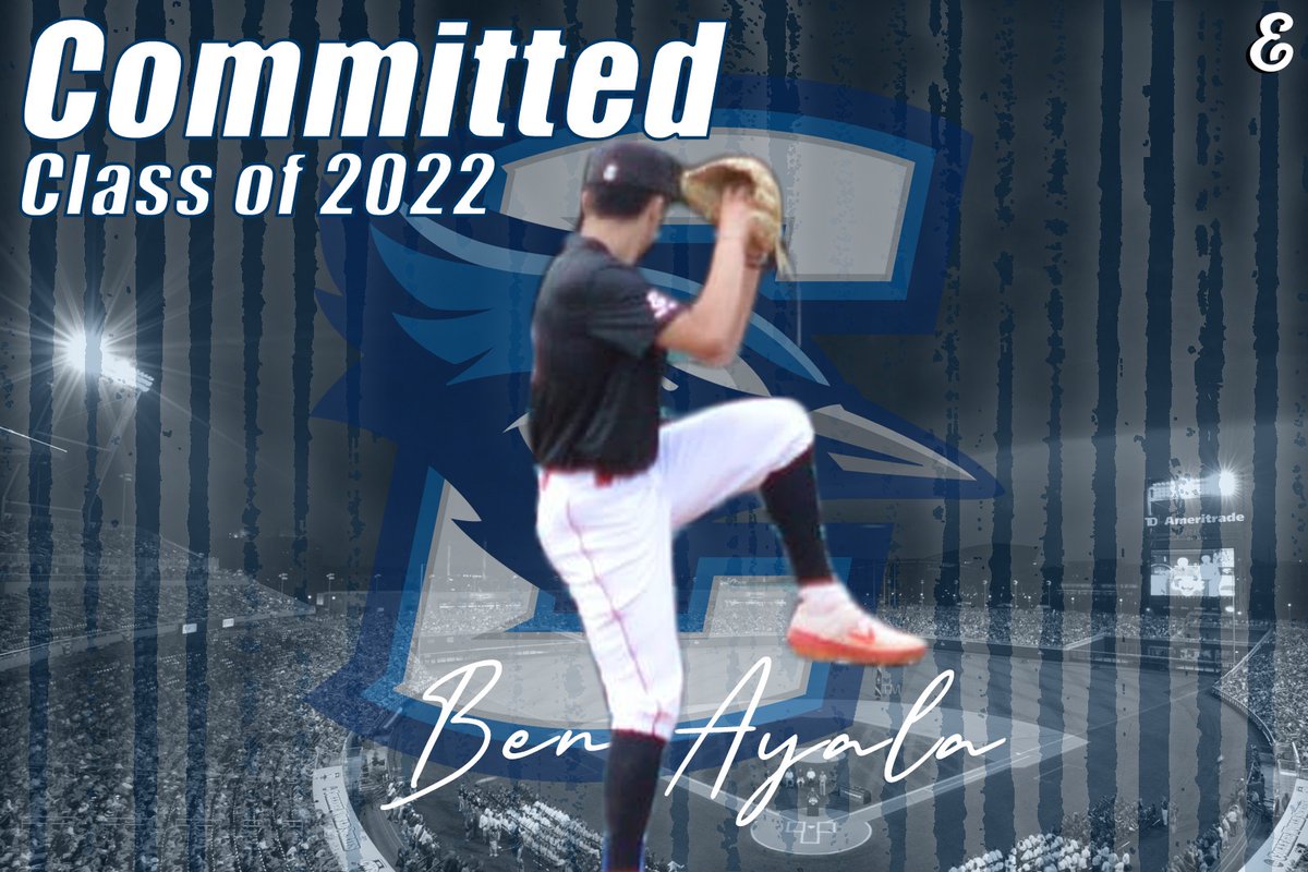 Ayala09Ben's tweet photo. I am very blessed to announce I will be furthering my academic and baseball career at Creighton University. I would like to thank all my coaches, family, and friends for making this a dream come true. I am proud to be a BlueJay!! #blessed #gojays https://t.co/0Ot5pdagLK